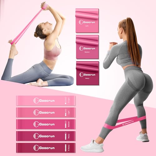Pilates Ring Set Exercise Equipment with Exercise Bands Resistance Bands Set, Pilates Ball, Sliding Disks – Workout Equipment Home Gym Includes Complete Fitness Poster (Pink) – Image 6