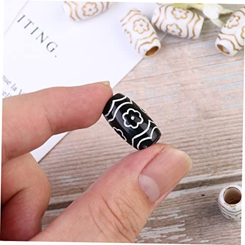 COHEALI 60 Pçs Enfeites De Barba Para Homens Chapéu Peruca Perucas De Cabelo Para Contas Para Trança