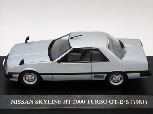 DISM 1/43 SKYLINE HT 2000 GT-E•L TURBO DISM-MODEL 73605 Scale 1/43 | NISSAN SKYLINE 2.0 TURBO GT GT