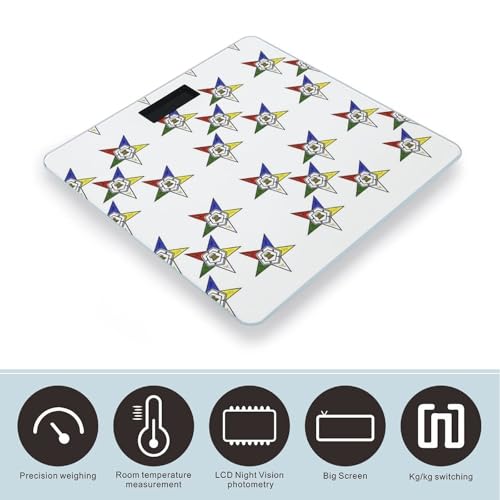Báscula Digital de Baño con Capacidad 400lb y Pantalla LCD miniatura 3