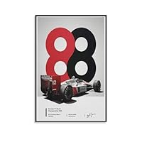 アイルトン・セナ　F1 アートポスター　クレイグ・ワーウィック絵画　リトグラフ アイルトン・セナ F1 アートポスター クレイグ・ワーウィック