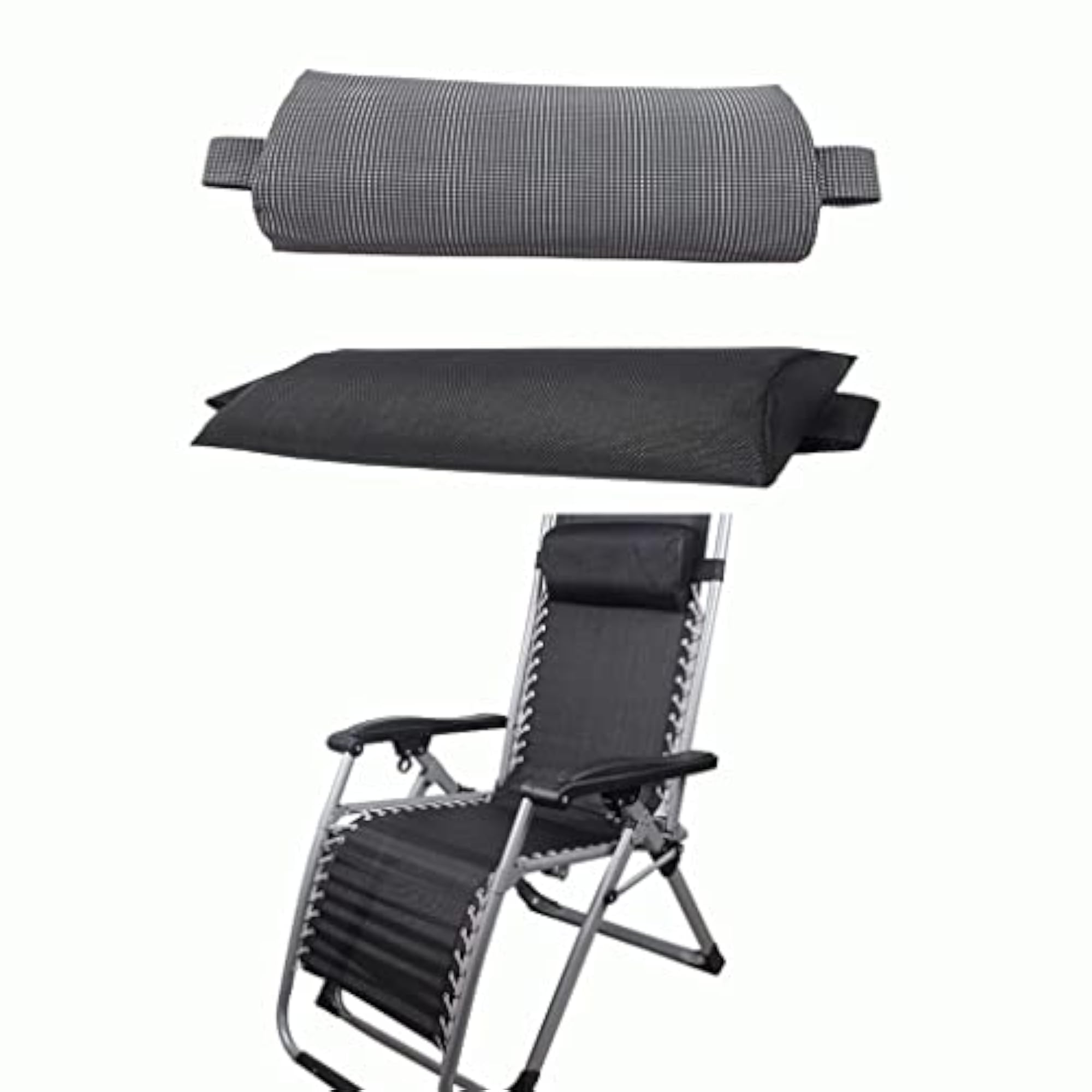 Headrest Cushion Head Pillow for Beach Folding Sling Chairs
