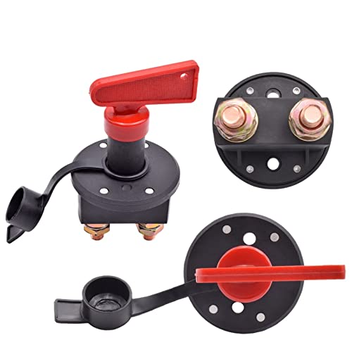 Isolateur de batterie 12V 24V CC interrupteur rotatif 400A - 6