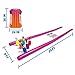 WOW Sports - Strike Zone Water Slide - 25 Foot Slip n Slide with Inflatable Sides & Sprinklers - Human Bowling Water Slide with Inflatable Pins