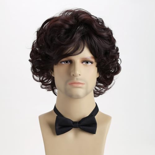 IFLY �E�B�b�O �����Y �V���[�g �j�� �t���E�B�b�O �J�[���[ ���� �j���p ���R ������ �Z�� �p�[�} �t�@�b�V���� �ϑ� �ϔM �ʋC (�_�[�N�u���E��)