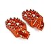 JFG RACING Dirt Bike Foot Pegs,CNC Motorcycle Foot Pedals Rests for 50-1290 SX SXF EXC EXCF XC XCF XCW SUPER MOTO ENDURO ADVENTURE FREERIDE-Orange