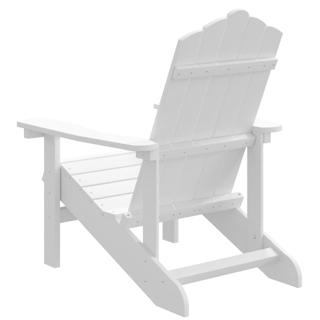 Adirondack krzesło ogrodowe HDPE białe