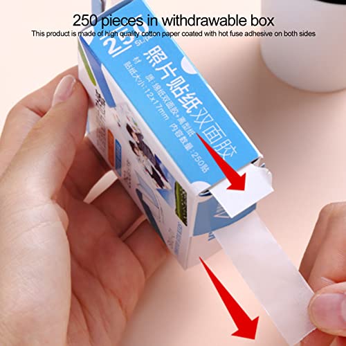 Fita Adesiva Transparente, Viscosidade Forte Manual Ultra Fina Dupla Face 250 Adesivos Fita Dupla Fa