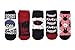 Tokyo Ghoul Socks Cosplay (5 Pair) - (Women) Tokyo Ghoul Merchandise Low Cut Socks - Fits Shoe Size: 4-10 (Ladies)
