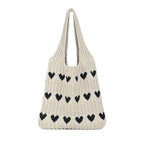 Image of Knit beach bag, Crochet Beach bag,Beach bags for women Knitted beach bag for summer