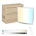 Produktbild LED Panel Deckenleuchte Dimmbar mit Fernbedienung, ALUSSO Deckenlampe Flach 24W 3.5cm Ultraslim Panel Farbtemperatur Umschaltbar 3000-6500k, 45x45cm