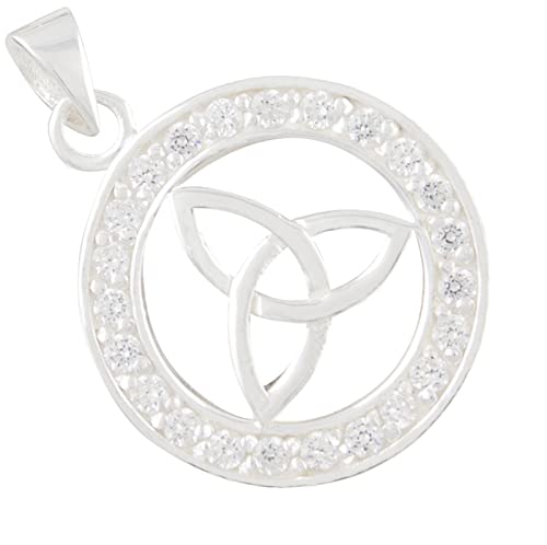 Preisvergleich Produktbild AFP Damen Anhänger keltischer Knoten 925 Sterling Silber AS-310