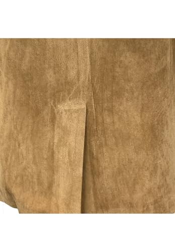 Men's Suede Jacket Casual Blazer 2-Button Business Party Coat2