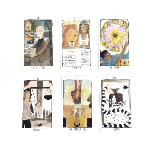 Baraja de Tarot Clásica 78 Cartas Adivinación y Tiradas Baraja de Tarot Clásica 78 Cartas Adivinación y Tiradas