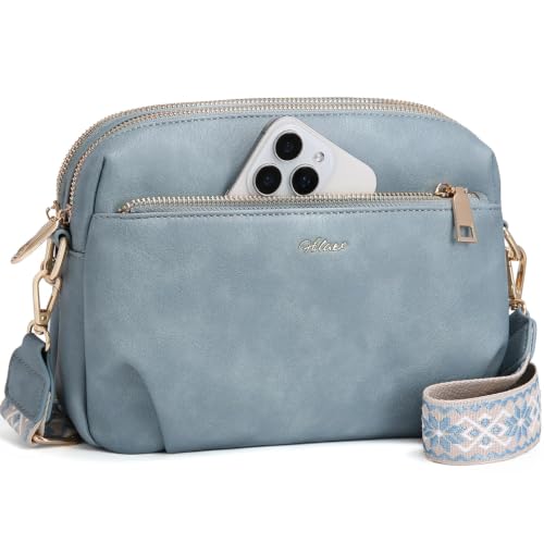 Image of Crossbody Bag for Women Vegan Leather Handbag Purse Anti Theft RFID