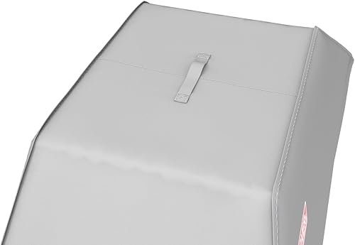 Vista 58 de Cubierta resistente para parrilla de gas impermeable de 52 pulgadas para parrilla de gas Weber Char-Broil Coleman, color beige Beige,Bandera