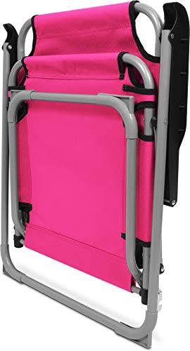 normani 1 or 2 Outdoor Folding Chairs, Camping Chair, Fishing Chair with Armrests - Image 6