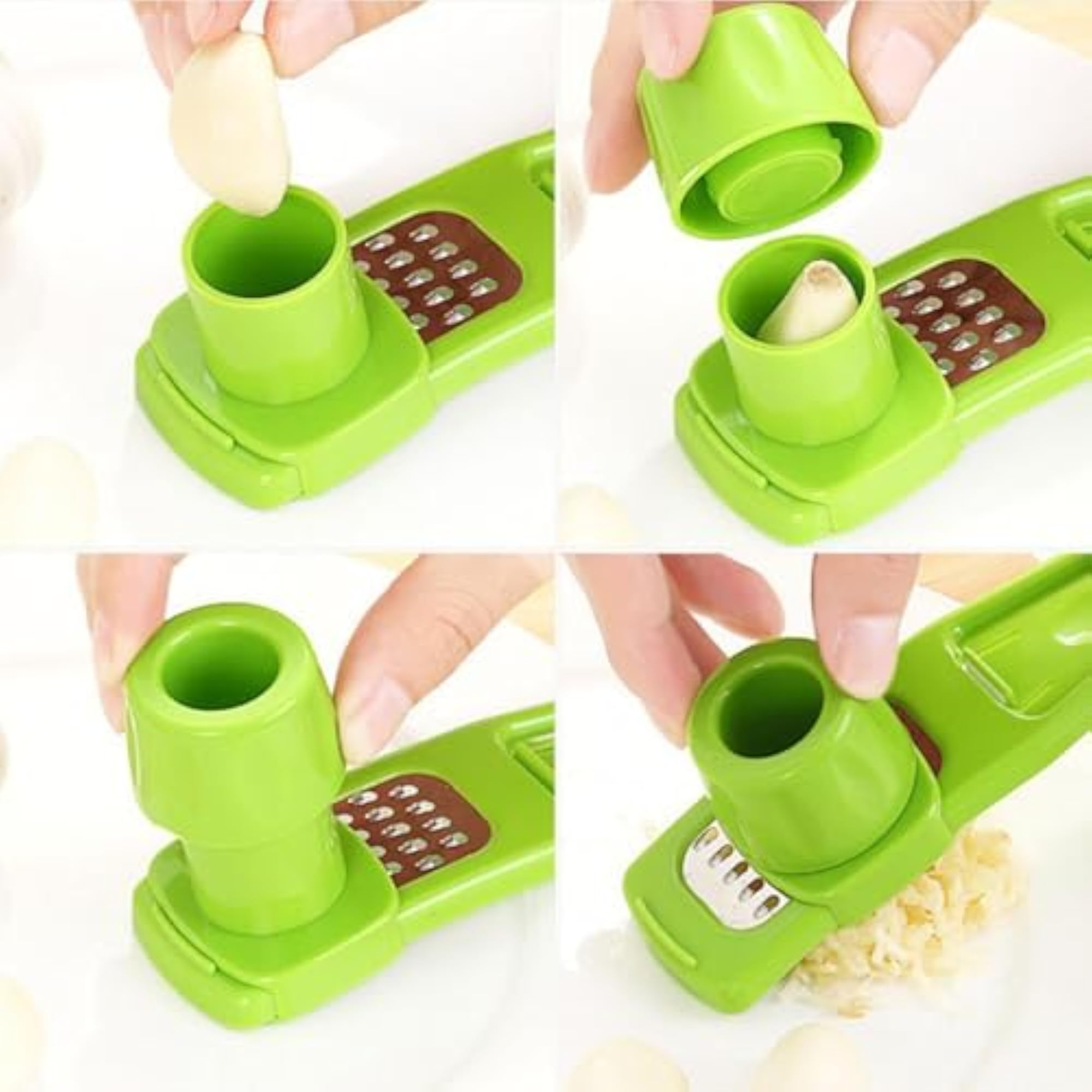 Sturdy Manual Garlic Masher for Home and Restaurant