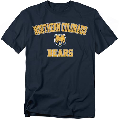 LOGOVISION University of Northern Colorado Campus Classic Unisex Adult T Shirt, Navy, X-Large