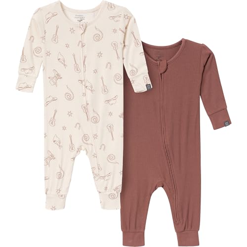 Image of Modern Moments by Gerber Baby Viscose 2-pack Footless Tight Fitting Pajamas