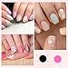 8 pcs Circular Dotting Tools, 6 In 1 Nail Art dotting Tool, Dotting Tools Nail Art for Embossing Tracing Manicure, Professional Nail Salon or Home Use