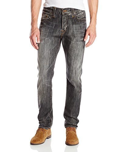 True Religion Men's Dean Slouchy Skinny Tapered Leg Jean in Urban Dust