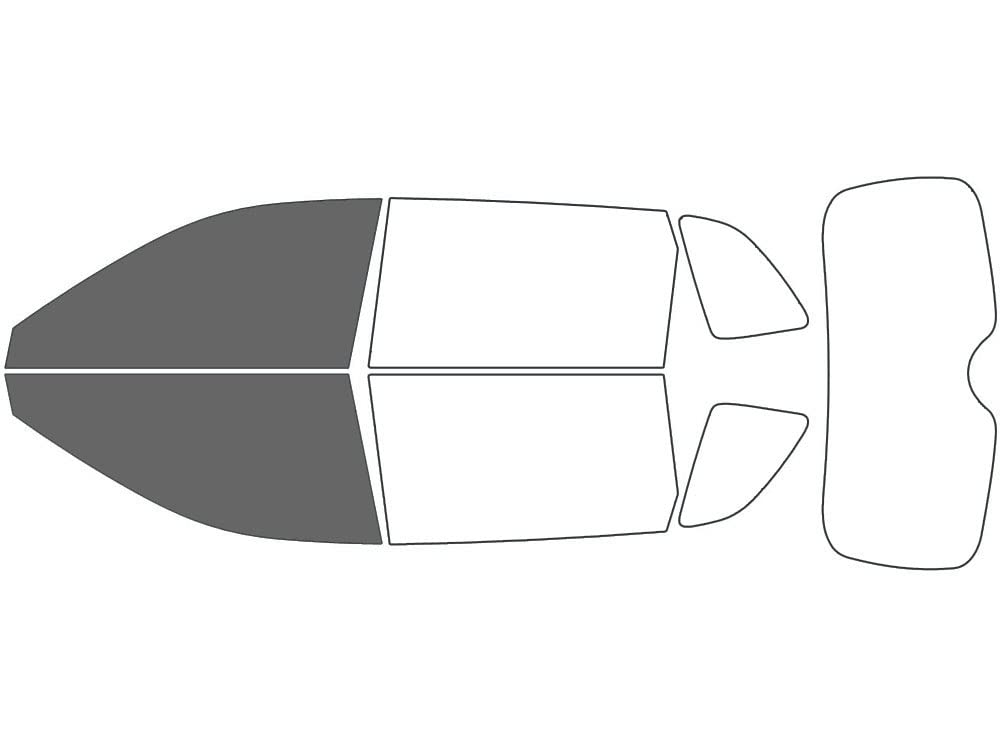 Rvinyl Window Tint Kit Compatible with Honda CR-V 2023-2024 - Front Precut Kit - 35%
