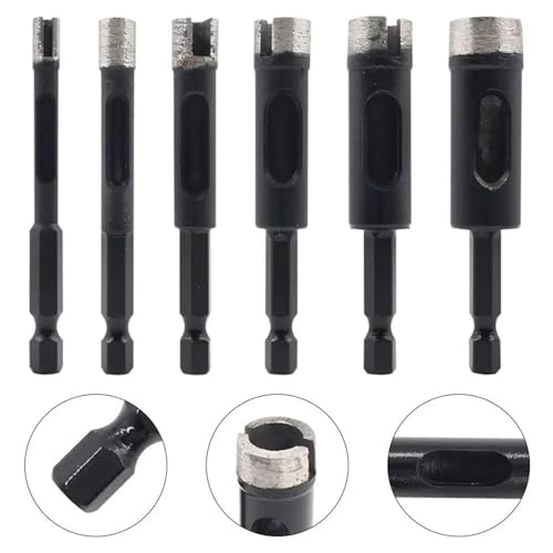 Foret verre 10mm à tige hexagonale pour installer vos accessoires