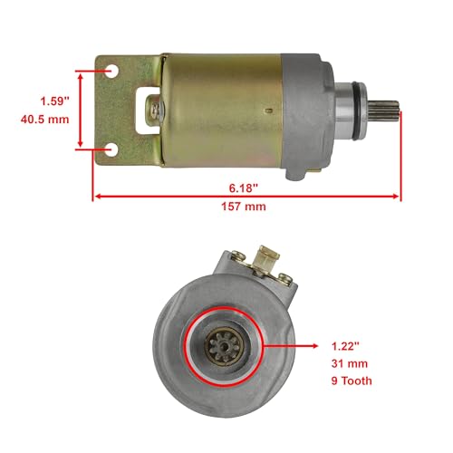 Motor de arranque 0453024 con alta fuerza de torsión para ATV 200 5