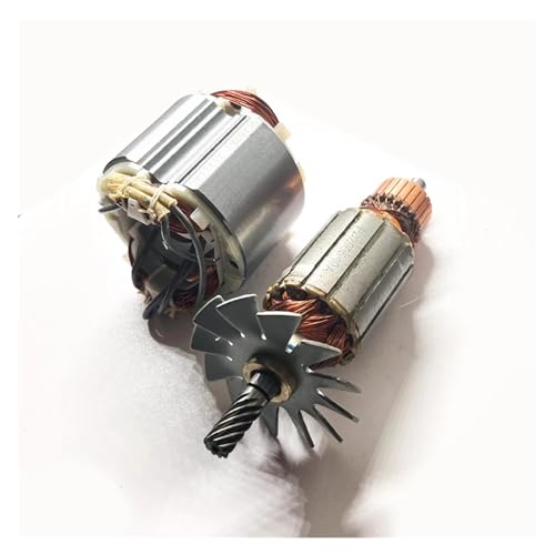 CAARLA Rotor Armature for 5704R 9 Teeth Electric Armature Rotor Motor Anchor Stator Coil Replacement Parts(Stator)
