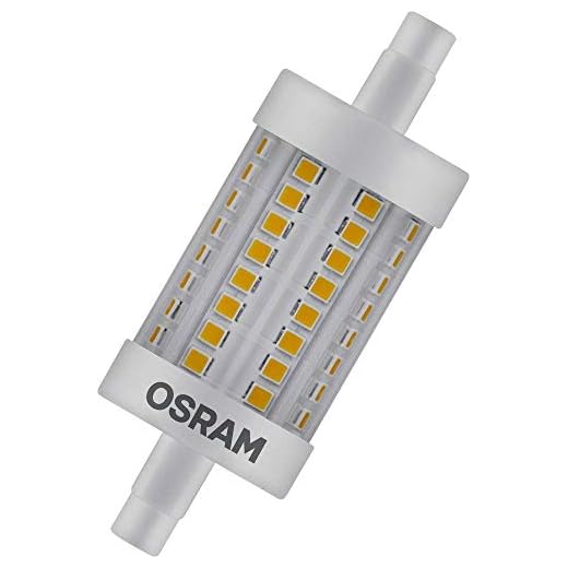 OSRAM Dimmbare LED Stablampe mit R7s Sockel, LED-Röhre mit 8,50 W, Ersatz für 75W-Glühbirne, Warmweiß (2700K)