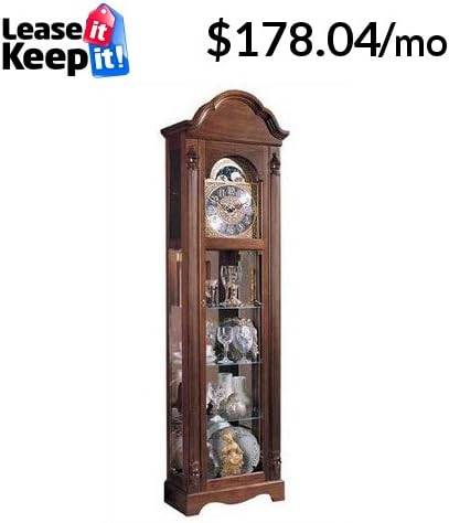 Timeless Accents Clarksburg Curio Grandfather Clock
