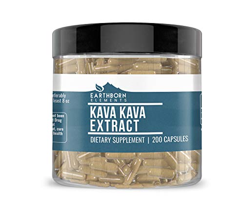 Kava Kava Extract, 200 Caps, 335 mg Serving, 200 Servings, No Stearates or