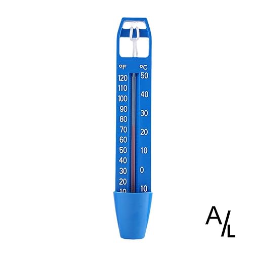 Miniatura 8 de Termómetro flotante para piscina, termómetro de piscina con pantalla grande de lectura EZ, para estanque, spa, bañera de hidromasaje, piscina