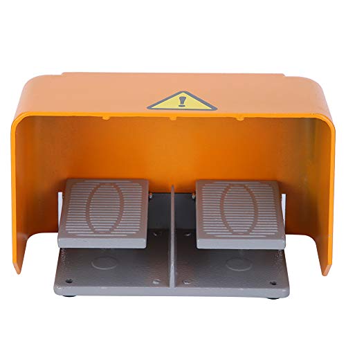 Dual Foot Switch for Electrical Machine Power Supply - Wide Range of Applications, Great Workmanship and Small Size - Suitable for Lathes, Pillar Drills, Punching Machines, Etc