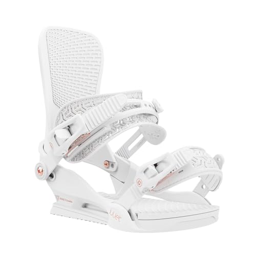 Union Juliet Women's Snowboard Bindings, White, Large