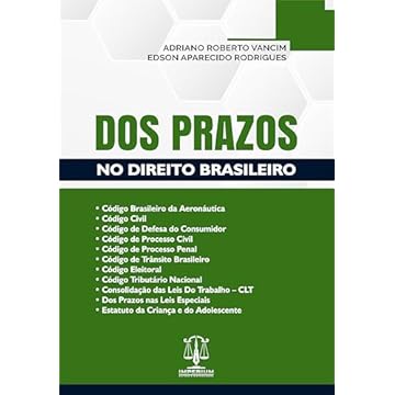 Capa do livro Dos Prazos no Direito Brasileiro