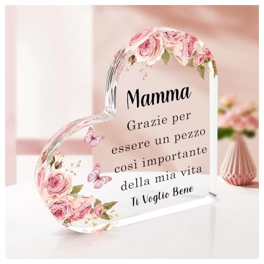 Regalo Mamma Natale Festa Della Mamma Idee Regalo Acrilico Ornamento Idee Regalo Mamma Compleanno Regalo Per La Festa Della Mamma Regalo Per Mamma Regali Mamma Compleanno Regali Per La Mamma
