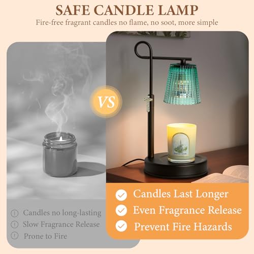 SHARE&CARE Candle Warmer Lamp with Timer & 4 Dimming Modes - Image 4