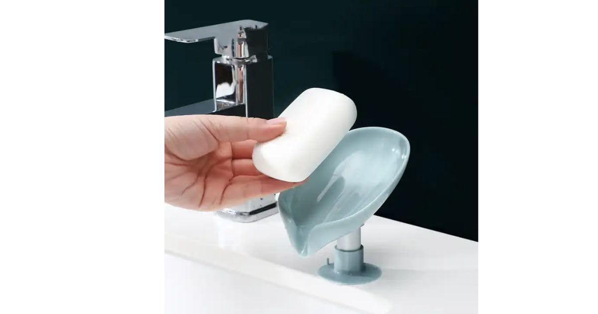 2 Porte-Savons Ventouse - Support Pour Douche & Évier