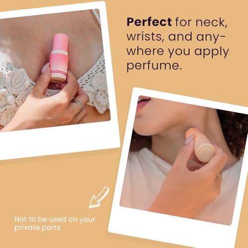 SweetSpot Flavored Solid Perfume Stick, Portable Travel Perfumes for Women, Long Lasting Fragrances, Non Sticky Formula, Natural Ingredients, Fragrance Stick (Brown Sugar Vanilla) - Image 4