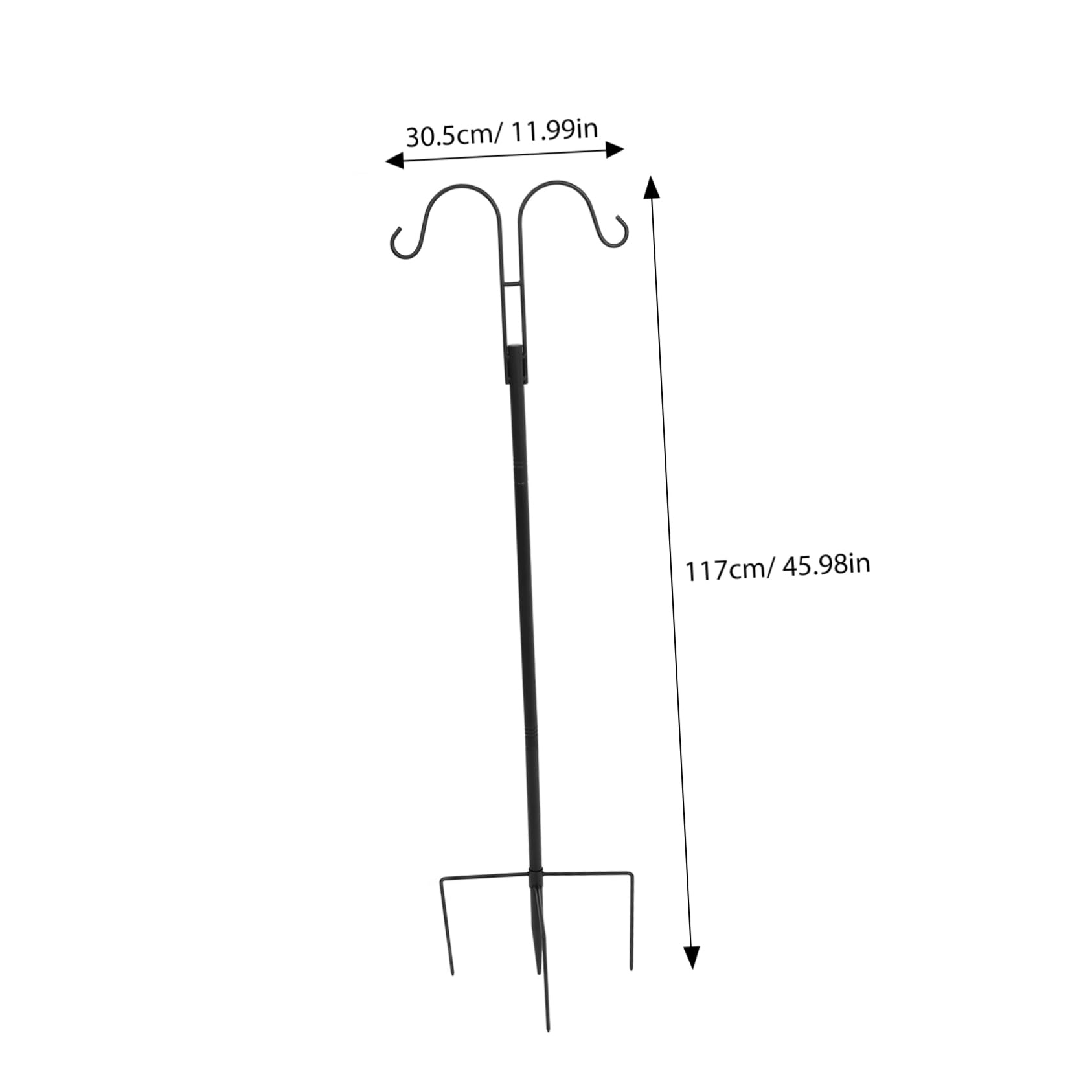 BESPORTBLE Gancio Per Lanterne Esterne in Metallo Resistente Ganci Da Pastore Per Mangiatoie Per Uccelli Alto Per Mangiatoia Per Uccelli Ganci Da Per Appendere Per Piante Sospese