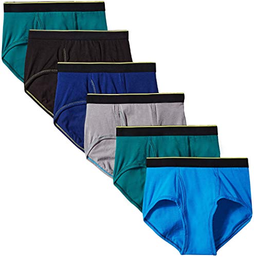 BILLIONHATS 72 Pieces of Mens Regular Briefs, 100% Cotton, Wholesale Bulk Underwear for Homeless, Assorted Colors2