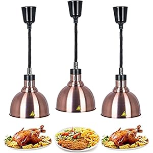 220V Voedsel Warmte Lamp, Warmer Lamp Slang Intrekbare Voedsel Verwarming Lamp High Power Voor Commerciële Hotel Keuken…