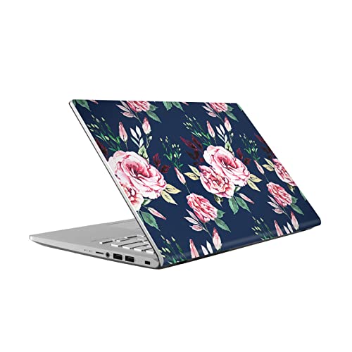 Skin vinyle anti-rayures ASUS Vivobook 14 motif fleur Lisianthus