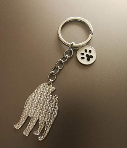 Dog Keychain,Lovely Dog Key-ring Portable Metal Keychain Keyring Key Decor Car Keyring Decoration - Image 3