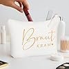 Braut Geschenke JGA Party Zubehör Leinen Braut Kram Make up Tasche Mitgebsel Geschenk zur Brautparty Junggesellinnenabschied Bride Dekoration Kosmetiktasche für Hochzeit Verlobung #4