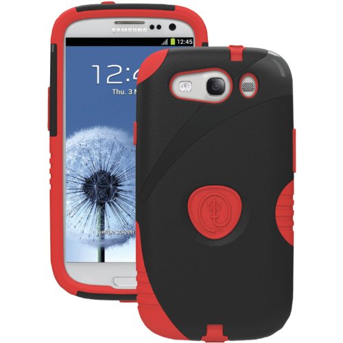 Trident Case Aegis Protective For Samsung Galaxy S3 I9300 - Retail Packaging - Red #TOP11