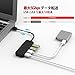 RCA USB Hub, 4 Port USB 3.0 Hub with 19-inch Long Cable, Portable Hub for Notebook, PC, Laptop, USB Flash Drives, and Mobile Hard Disk and Other USB A Devices (Black)