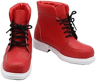Women Izuku Midoriya Cosplay Red Lace Shoes